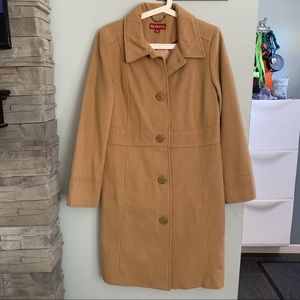 Merona Camel Colored Wool Coat.